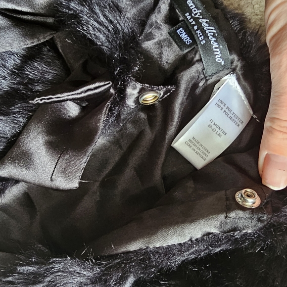 Baby Girl Winter Jacket, Faux Fur baby coat, excellent condition - Picture 2 of 8